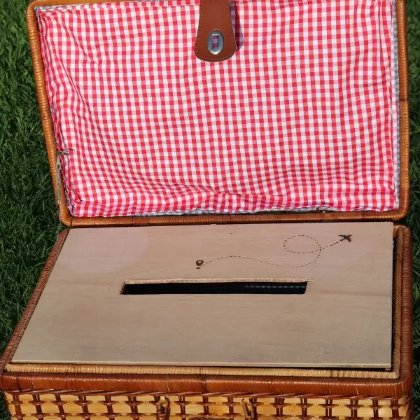 Valise panier avec urne