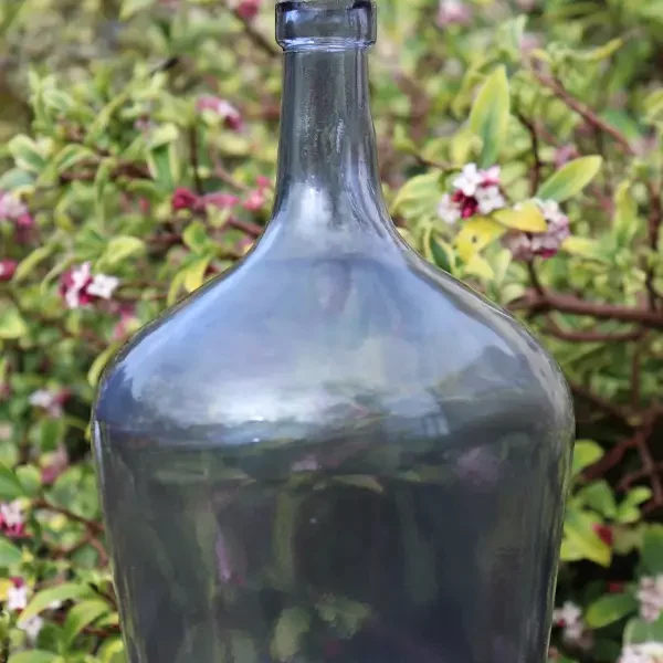 Dame Jeanne en verre teinté bleu nuit 2L