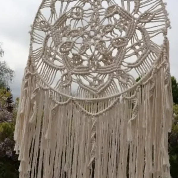 Suspension macramé