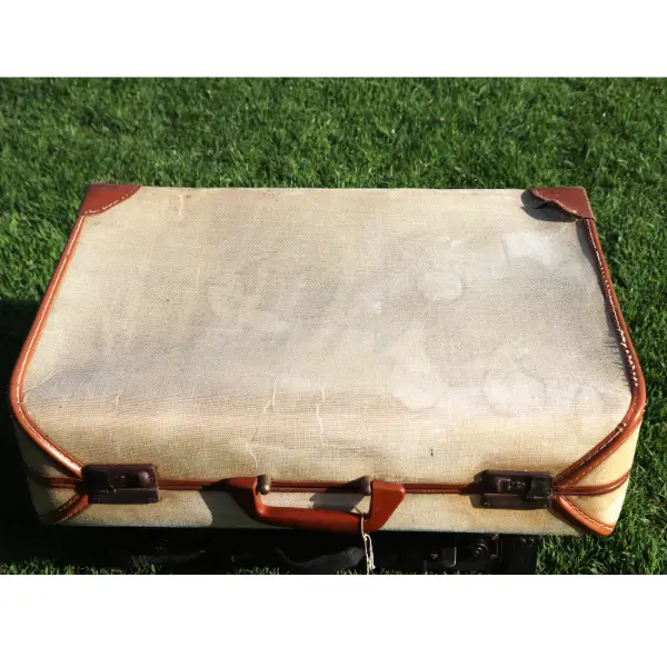 Valise vintage style malle de voyage